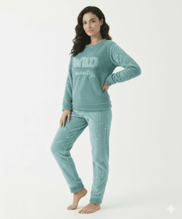 Pyjama Polaire Doux Wild Beauty