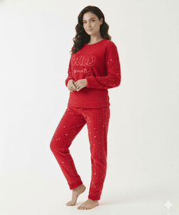 Pyjama Polaire Wild Beauty