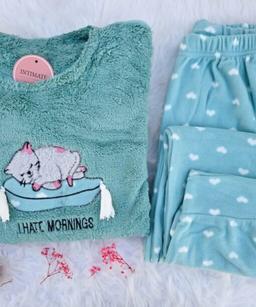 Pyjama Polaire DOUX « I Hate Mornings »