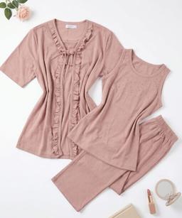 Pyjama 3 Pièces Coton