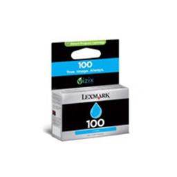 CARTOUCHE D’ENCRE LEXMARK CYAN N°100 S305 PRO205 805 905 14N0900E