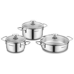 Cuisine Batterie 6 pièces ALIA A1092 Inox