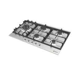 FRANCO Plaque 5 FEUX 70 CM INOX