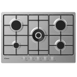 Candy Plaque De Cuisson 5 Feux 75 Cm Inox