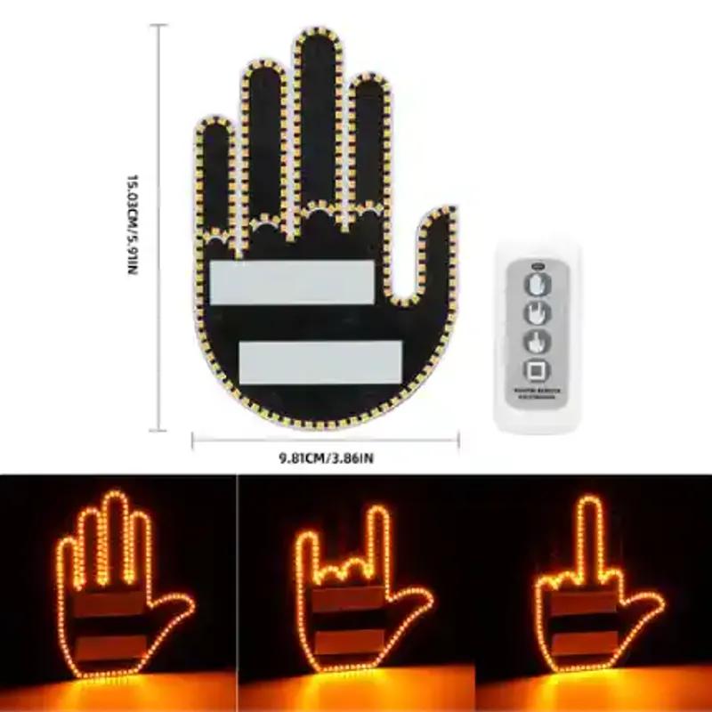 Master Cars Car Finger Light with Remote Control