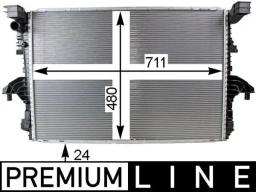 MAHLE ORIGINAL Radiateur, refroidissement du moteur MAHLE ORIGINAL
