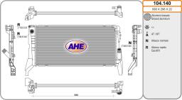 AHE Radiateur, refroidissement du moteur AHE