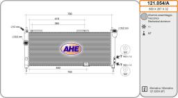 AHE Radiateur, refroidissement du moteur AHE