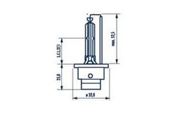 NARVA Ampoule, projecteur longue portée Xenon