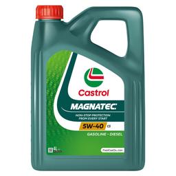 Castrol HUILE MOTEUR MAGNATEC 5W40 C3 5L MADE IN FRANCE