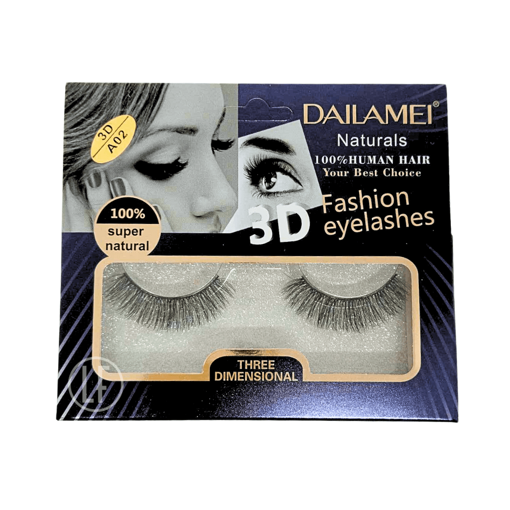 Dailamei 3D 09 Faux cils à poils naturels