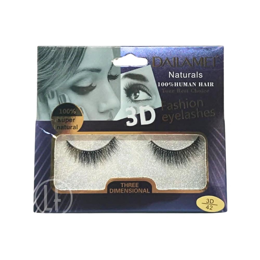 Dailamei 3D 42 Faux cils à poils naturels