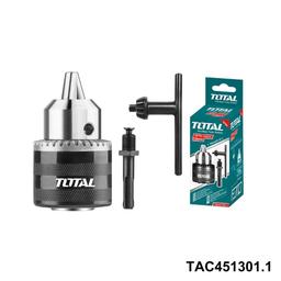 TOTAL adaptateur de mandrin de foret sds plus TAC451301.1