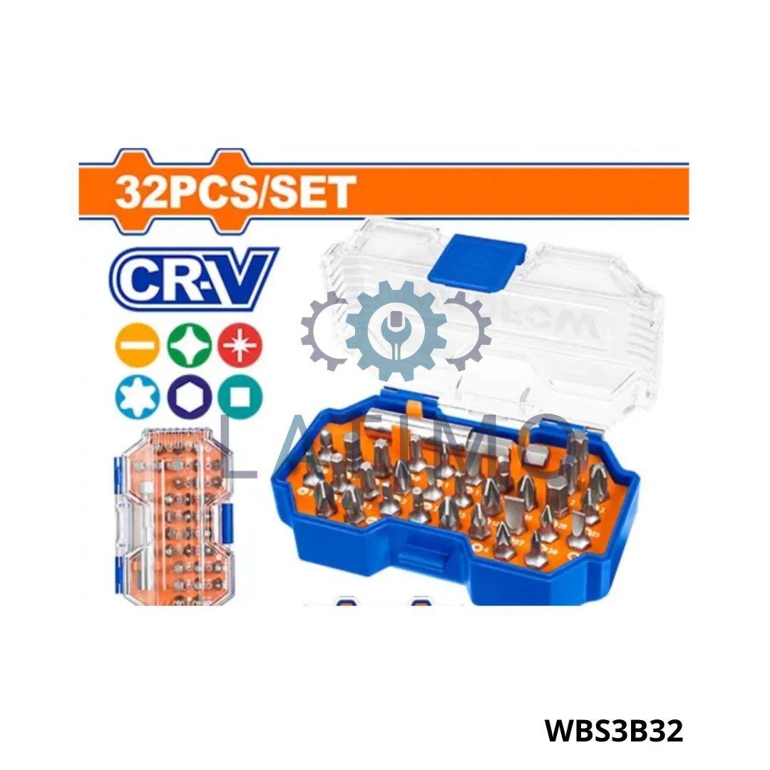 Wadfow jeux 32 embouts 25mm cr-v WBS3B32