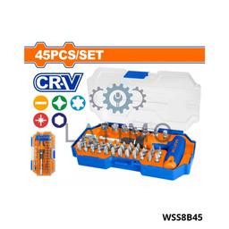 Wadfow jeu de 45 embouts cr-v WSS8B45