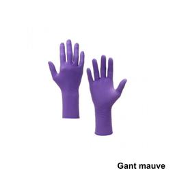 LATIMO Gant plastique mauve ART88811