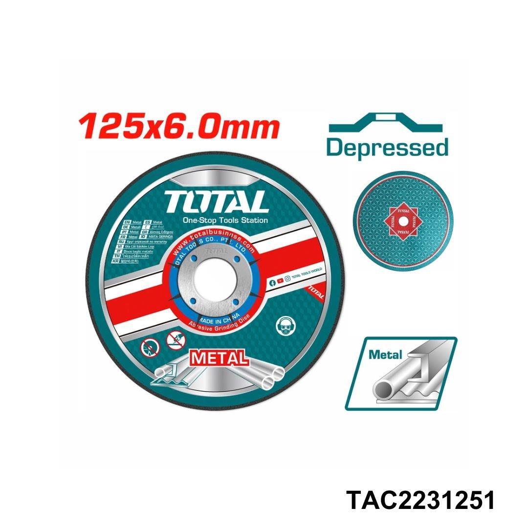 TOTAL disque abrasif de meulage de metal TAC2231251