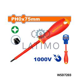 Wadfow tournevis isole ph0x75 WSD7203