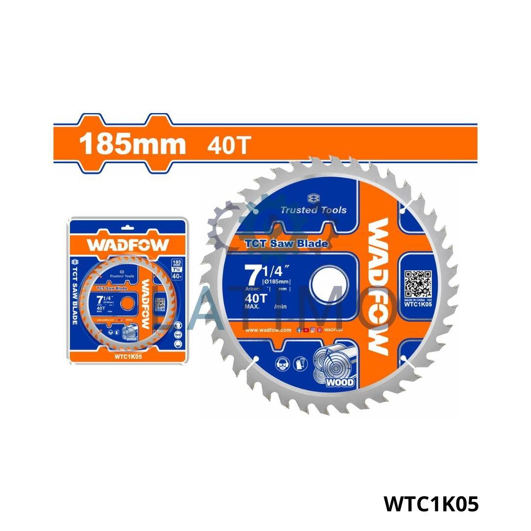 Wadfow disque bois 185 mm WTC1K05