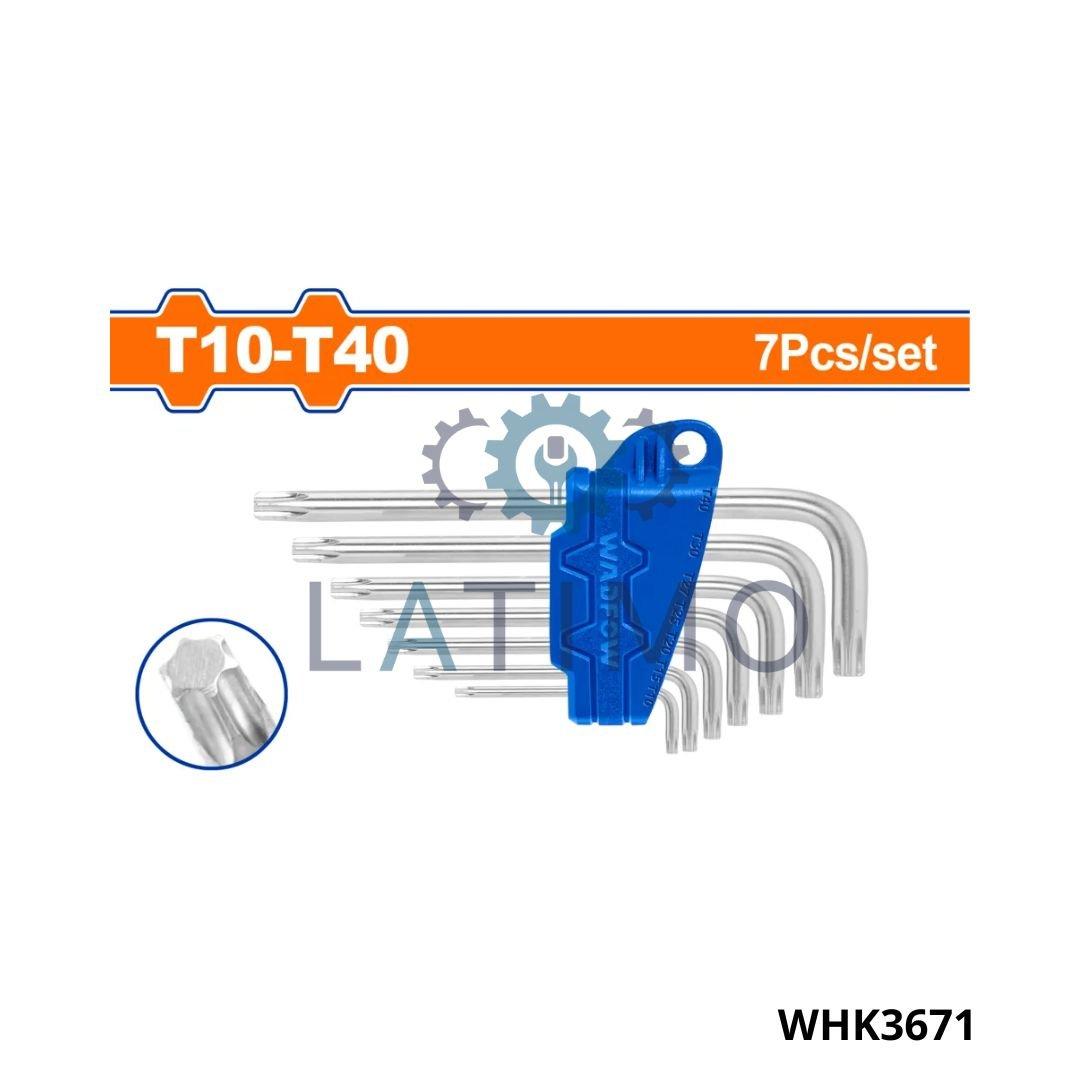 Wadfow jeu 7 cle male courte WHK1671