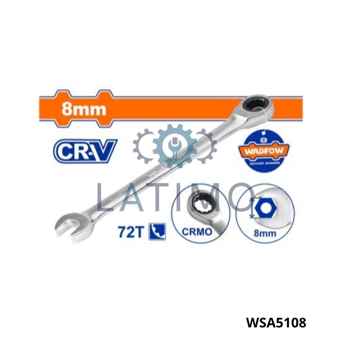Wadfow cle mixte cliquet 08 WSA5108