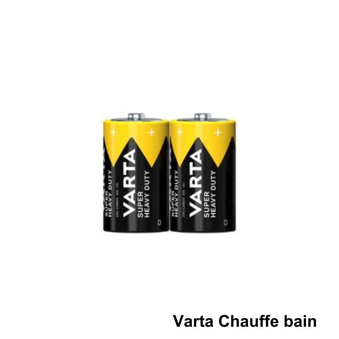 Varta 2 piles chauffes bain VAR14785