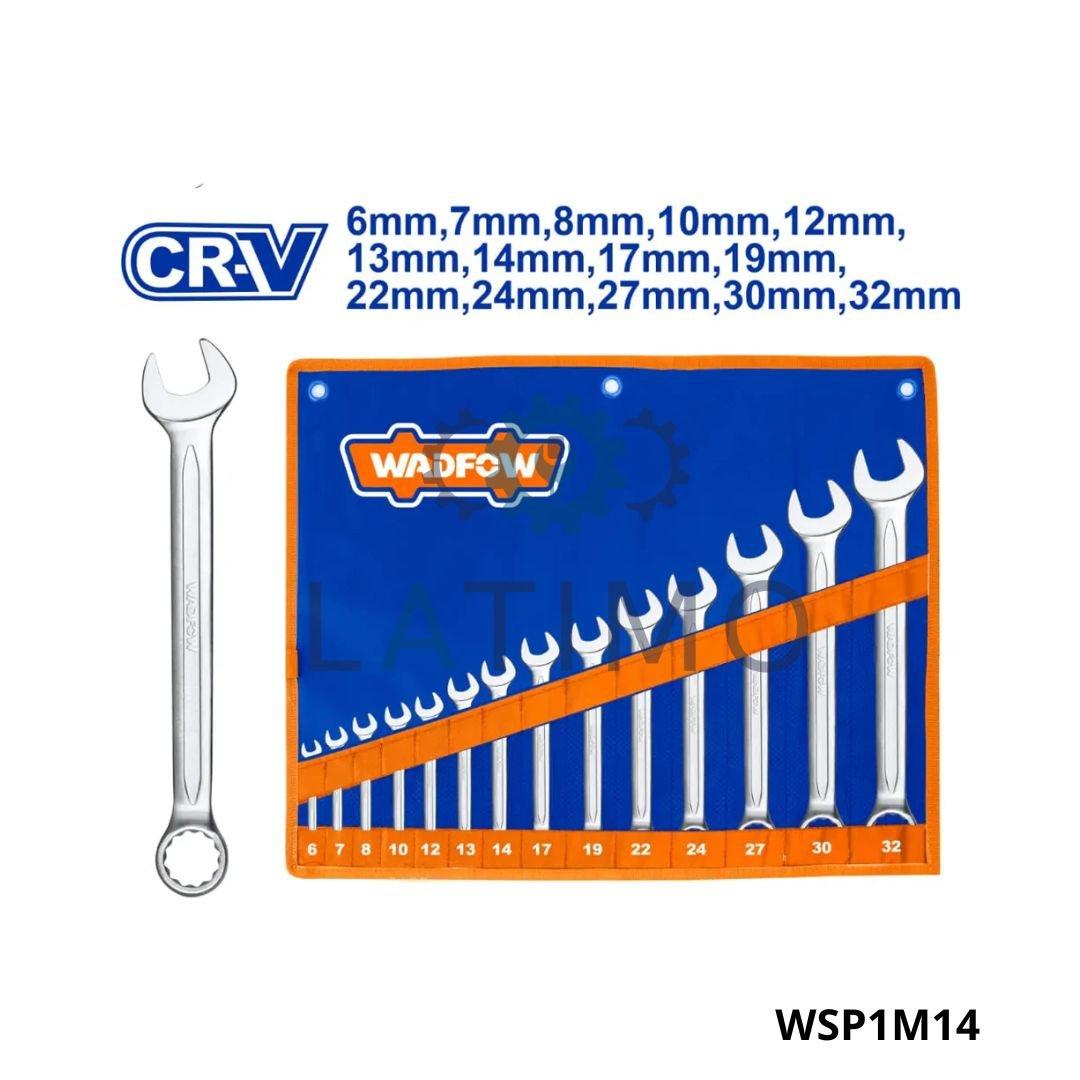 Wadfow jeu 14 cle mixte 6-32mm WSP1M14