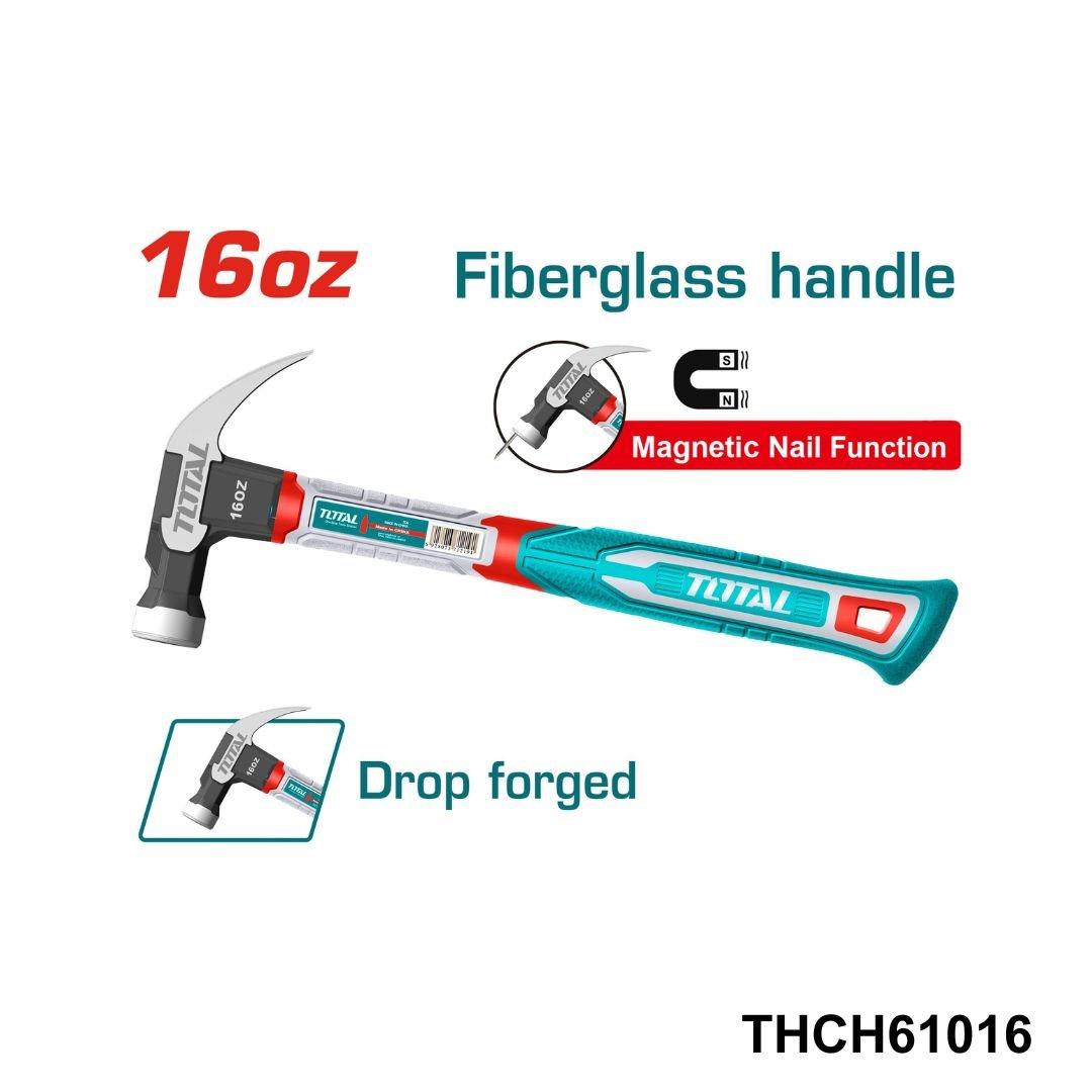 TOTAL marteau arrache clou 450g THCH61016