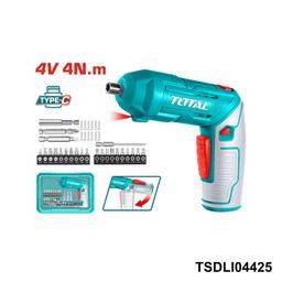 TOTAL tournevis 4nm sans fil 4v TSDLI04425