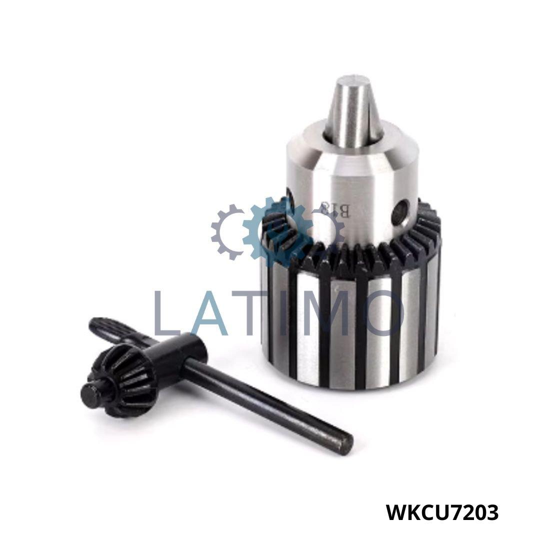 Wadfow mandrin + cle 13mm perceuse a colonne WKCU7203