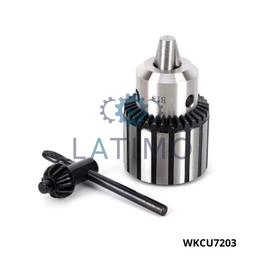 Wadfow mandrin + cle 13mm perceuse a colonne WKCU7203