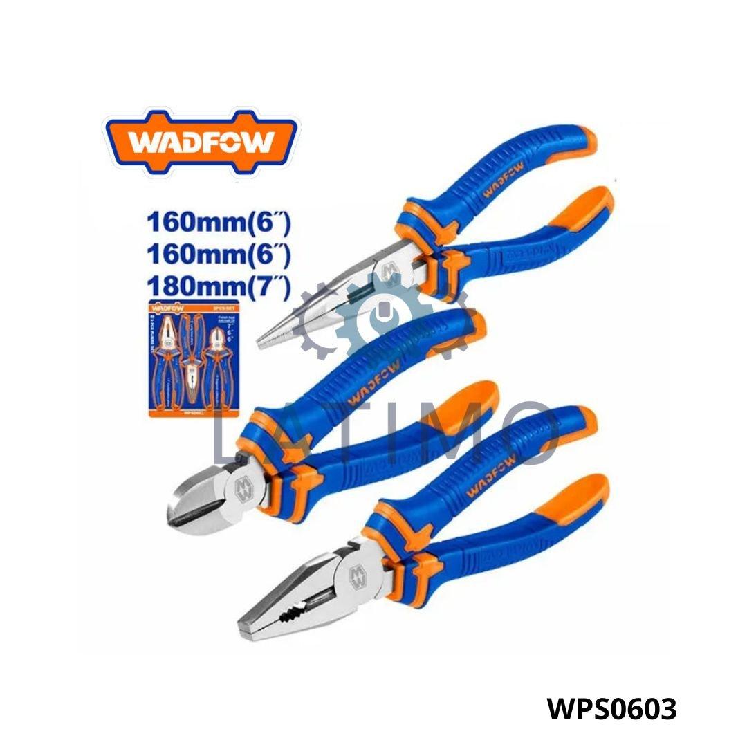 Wadfow jeu 3 pinces WPS0603