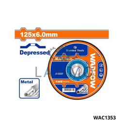 Wadfow Disque ebarb acier 125x6mm WAC1353