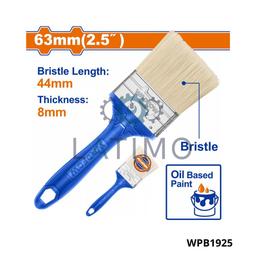 Wadfow Pinceau plat plastique 63mm WPB1925