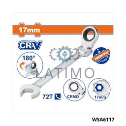 Wadfow cle mixte a cliquet rev 17 WSA6117