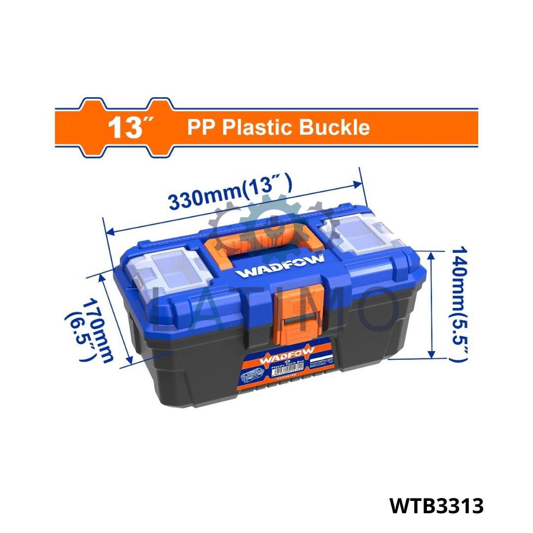 Wadfow Caisse outils plastique 13″ WTB3313