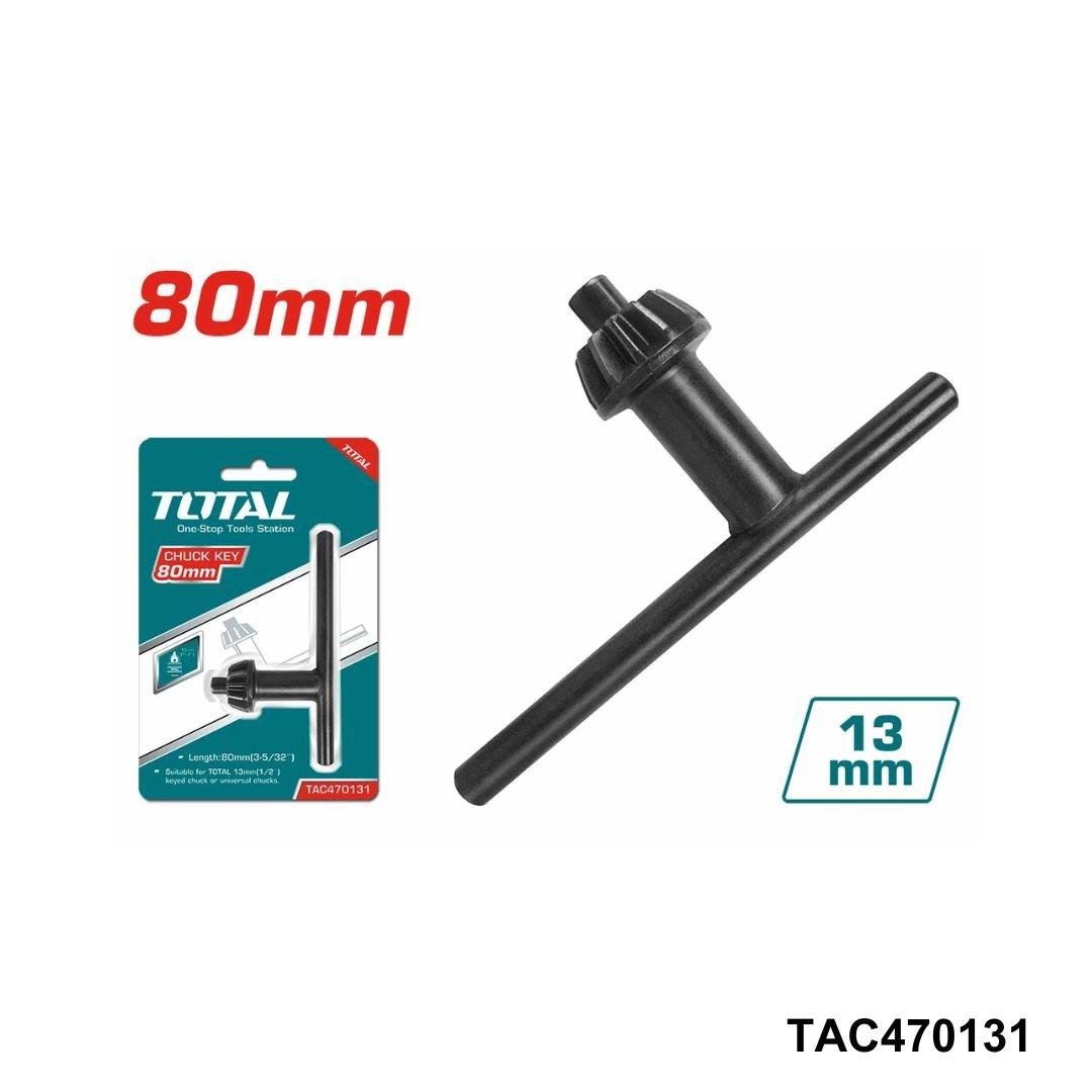 TOTAL Cle mandrin 13mm TAC470131