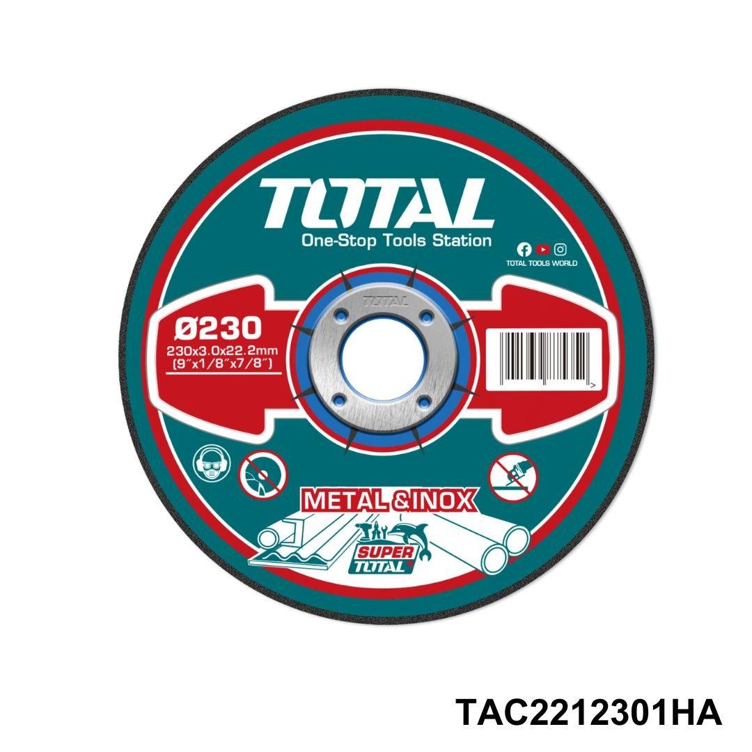 TOTAL Disque abrasif metal inox 230mm TAC2212301HA