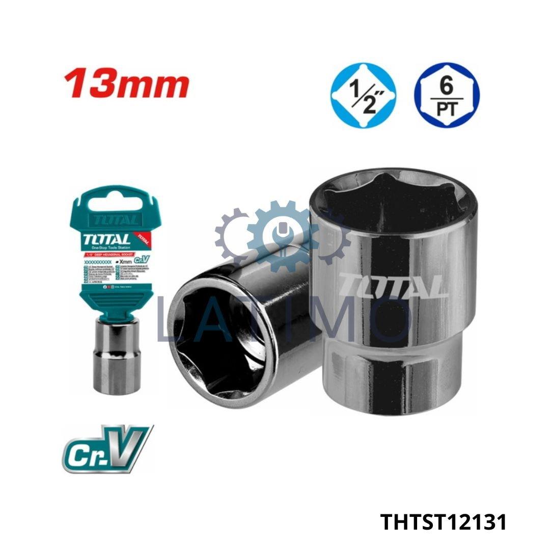 TOTAL Douille hexagonale 13mm THTST12131