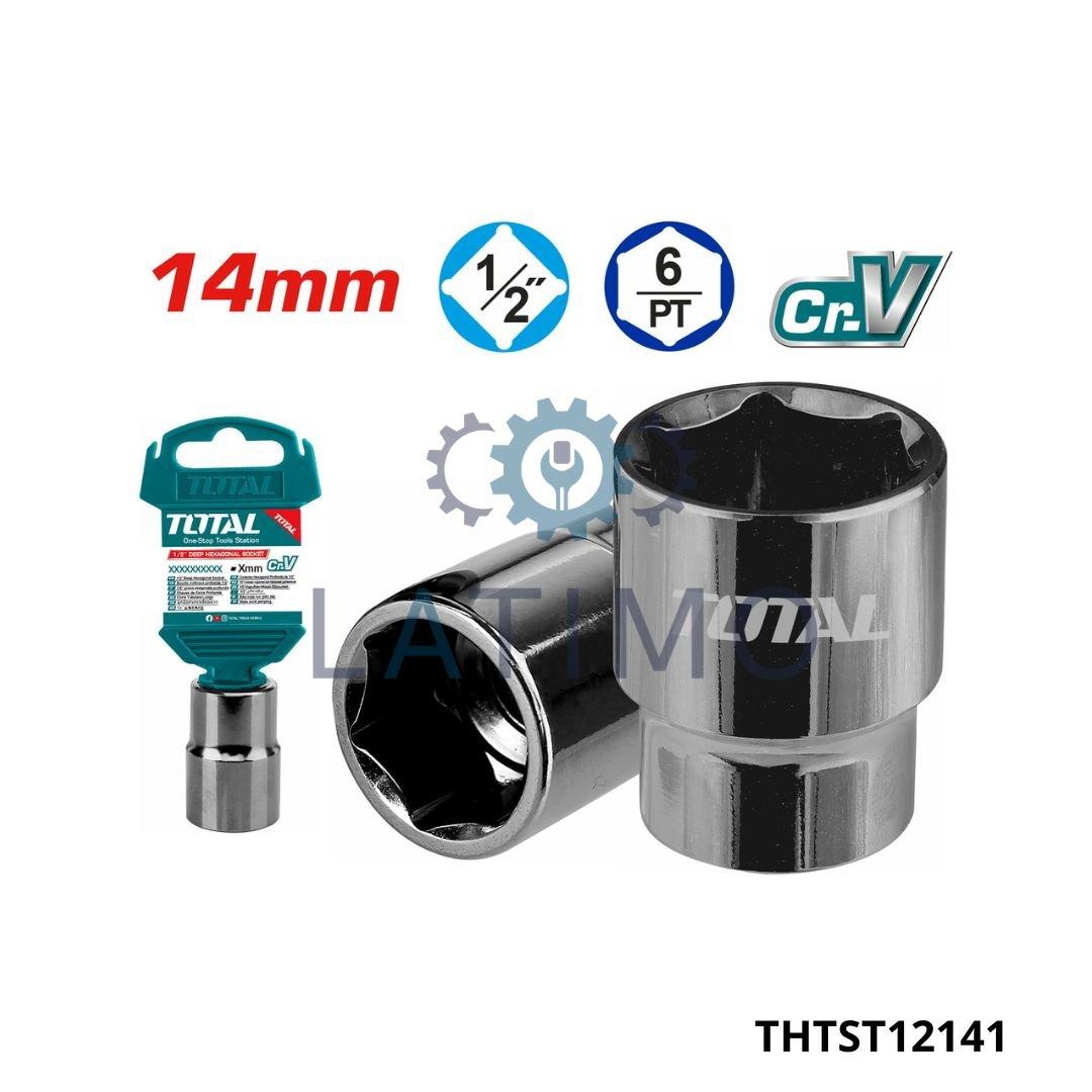 TOTAL Douille hexagonale 14mm THTST12141