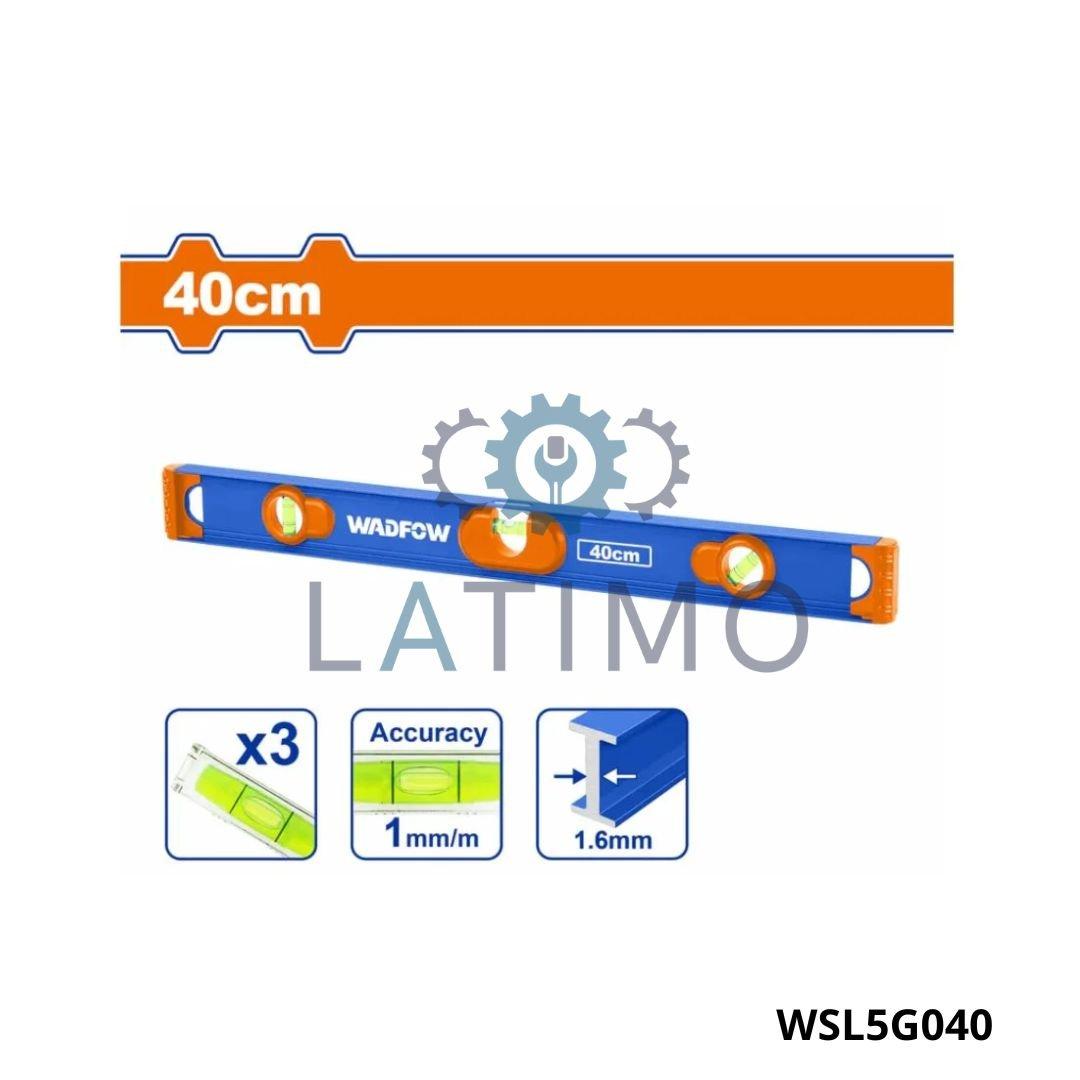 Wadfow Niveau eau 40cm aluminium WSL5G040