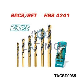 TOTAL Jeu 6 meche metal TACSD0065