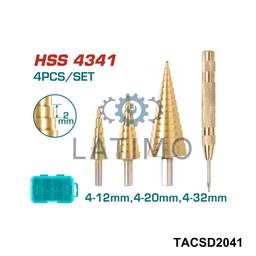 TOTAL Jeu foret etager hss 4-32mm TACSD2041