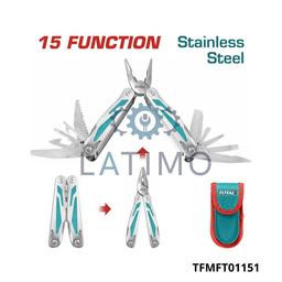 TOTAL Pince multifonctions pliable TFMFT01151