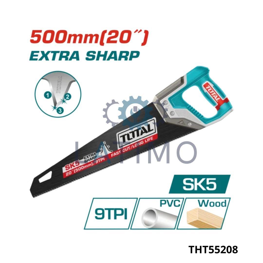 TOTAL Scie a main 500mm THT55208