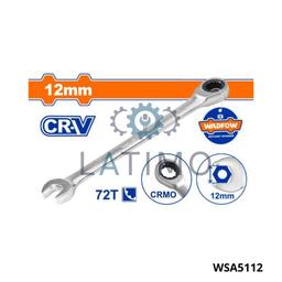 Wadfow Cle mixte a cliquet 12mm crv WSA5112