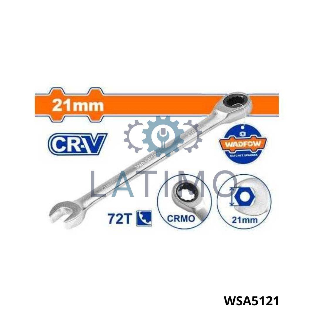 Wadfow Cle mixte a cliquet 21mm crv WSA5121