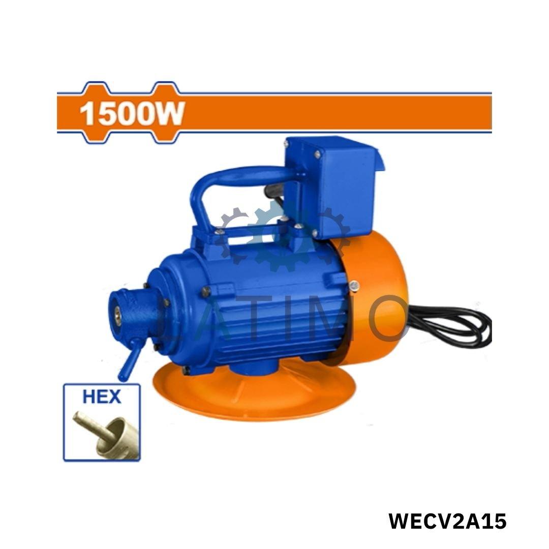 Wadfow Vibreur beton 1500w 2hp WECV2A15