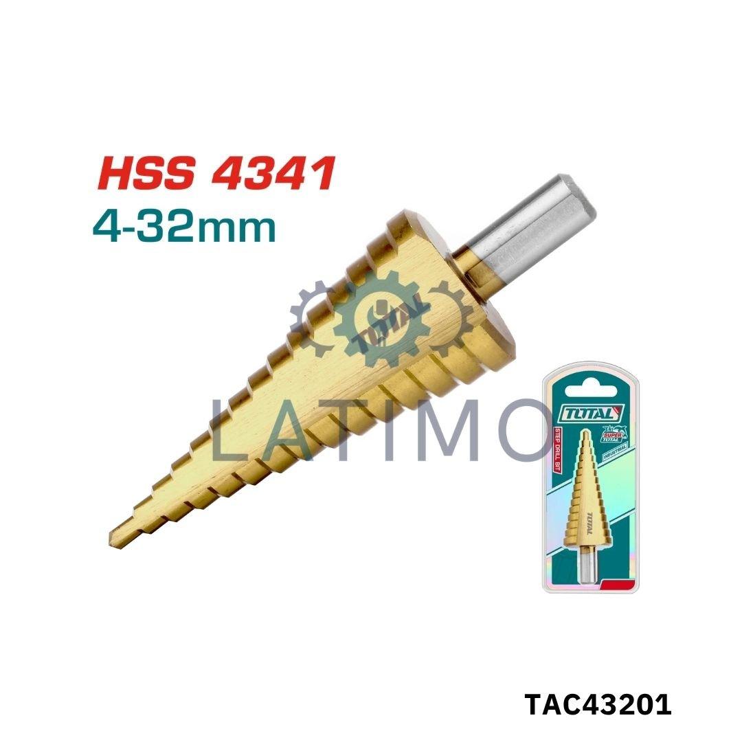 TOTAL Foret a etage 4mm 32mm TAC43201