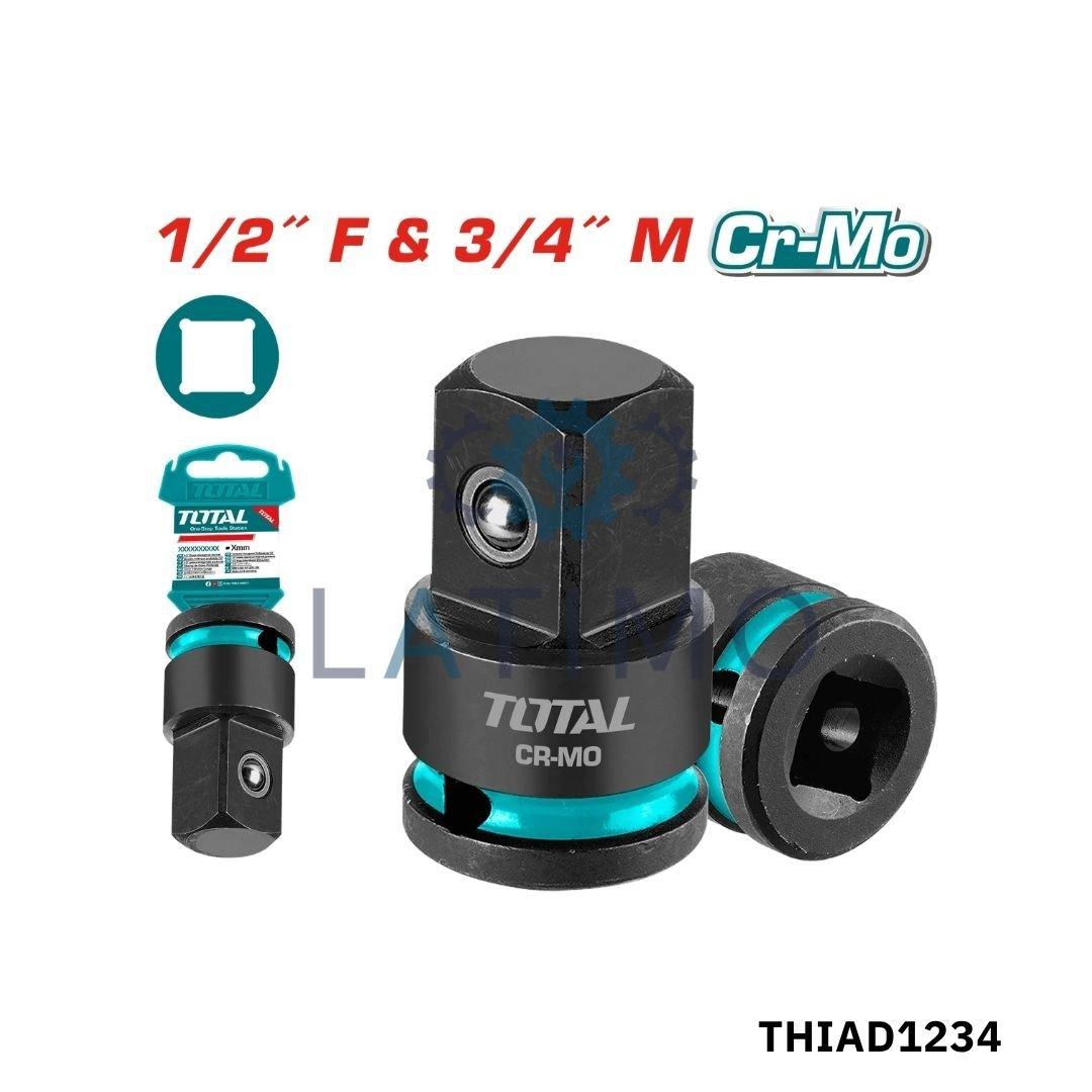 TOTAL Adaptateur douille 12f 34m THIAD1234